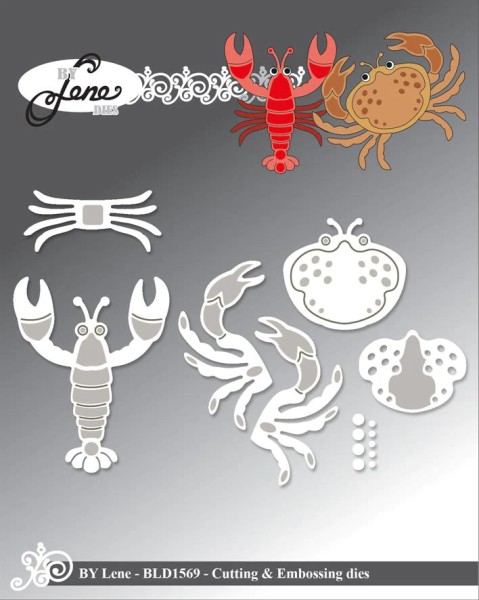 Lene Stanzform Krabben / Crabs BLD1569