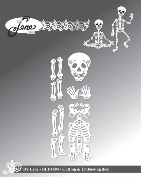 Lene Stanzform Skelett / Skeleton BLD1604