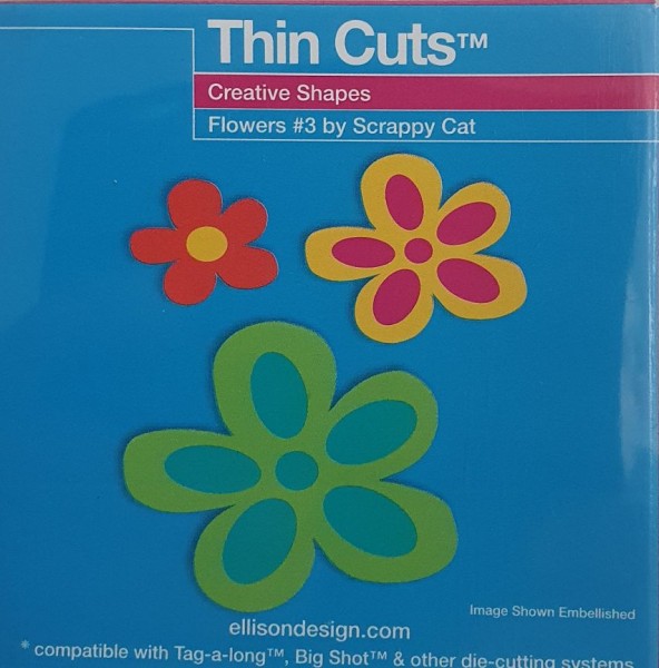Ellison Design Stanzform Thin Cuts Blumen # 3 / flowers # 3 23867