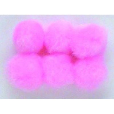 Rayher Pompons / Pompon 15 mm PINK 76-512-33