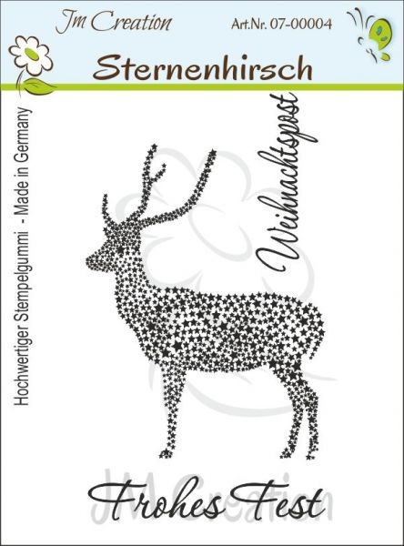 Jm Creation Stempel-Set Sternenhirsch 07-00004