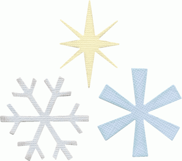 Sterne u. Schneeflocke / sparkle REV-0261-S