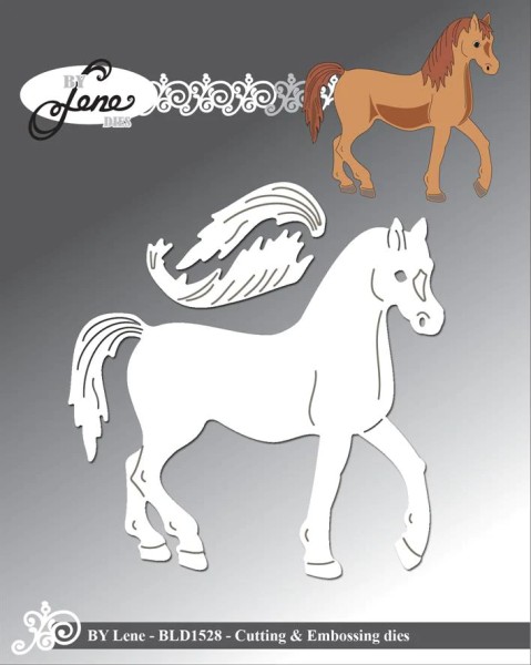 Lene Stanzform Pferd / Horse BLD1528