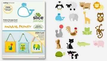 SLICE Fabrique Designkarte Animal Frenzy 36493