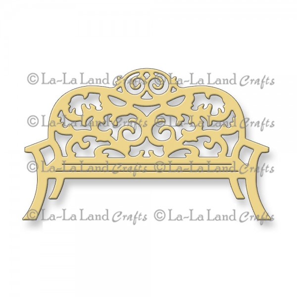La-La Land Crafts Stanzform Gartenbank / Garden Bench 8032