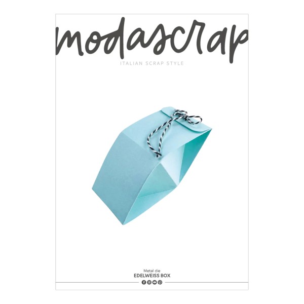 ModaScrap Stanzform EDELWEISS BOX MSF1-267