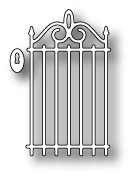 Memory Box Stanzform Zaun / wrought iron gate 98225