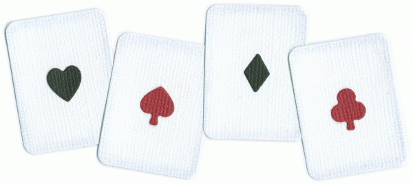 Quickutz Stanzform Spielkarten / playing cards KS-0571