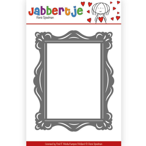 Jabbertje - Rene Speelman - Stanzform Rahmen / Picture Frame JBD10001