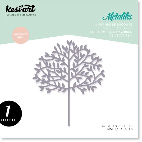 Kesiart Stanzform Baum / Tree with leaves OD-103