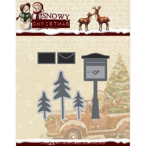 Amy Design Stanzform Snowy Christmas - You' ve Got Mail ADD10304