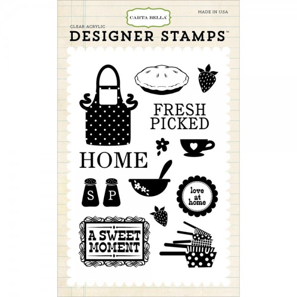 Carta Bella Clear Stamps Home Sweet Home HSH47041