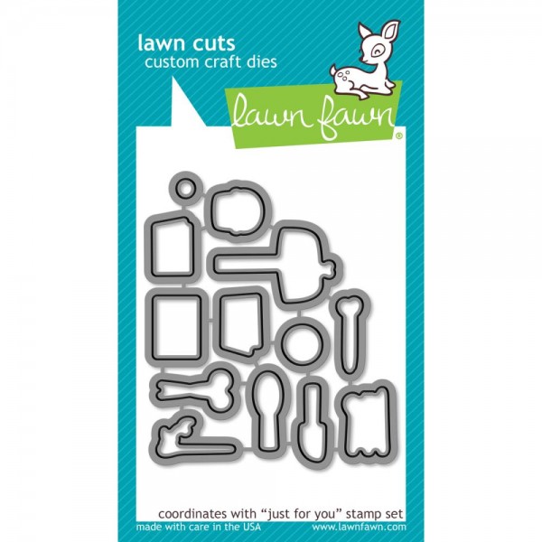 Lawn Fawn Stanzform Just For You LF1131