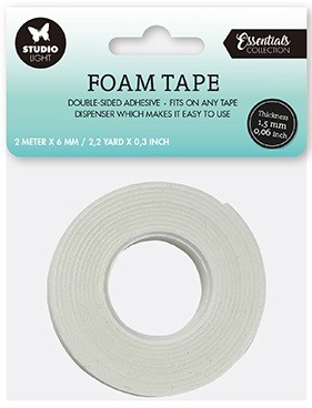 Studio Light Foam Tape Breite 6 mm x Dicke 1,5 mm SL-ES-FOAMT03