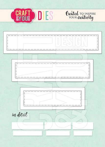 Craft & You Design Stanzform Banner 1 / Banners 1 CW188