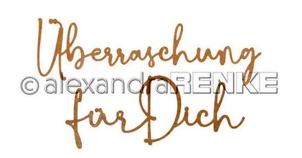 Alexandra Renke Stanzform ' Überraschung für Dich ' D-AR-Ty0261