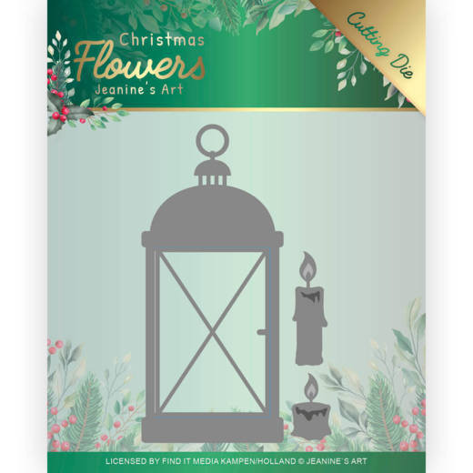 Jeaninnes Art Stanzform Christmas Flowers - Christmas Lantern JAD10104