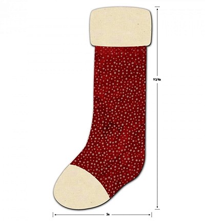 Sizzix BIGZ PLUS Stanzform Weihnachts-Socken / Stocking 660914