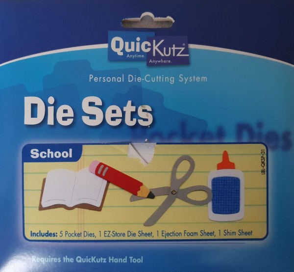 Quickutz Stanzform-Set Bundles SCHOOL QKSP-31