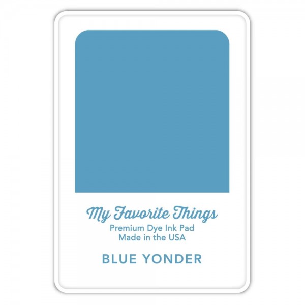 My Favorite Things Premium Dye Ink Pad BLUE YONDER INKPAD-81